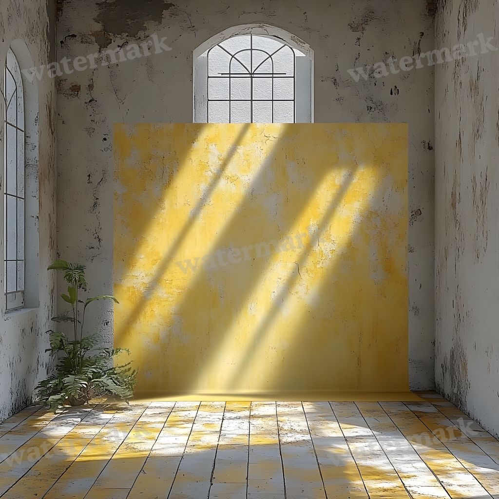 Yellow Pastel Room Backdrop Images