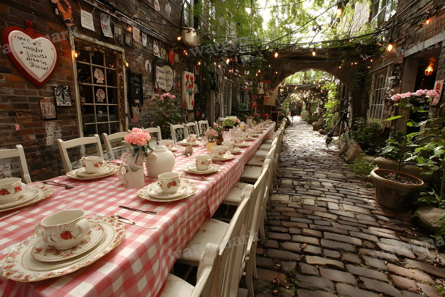 Alice Wonderland Theme Backdrop Images