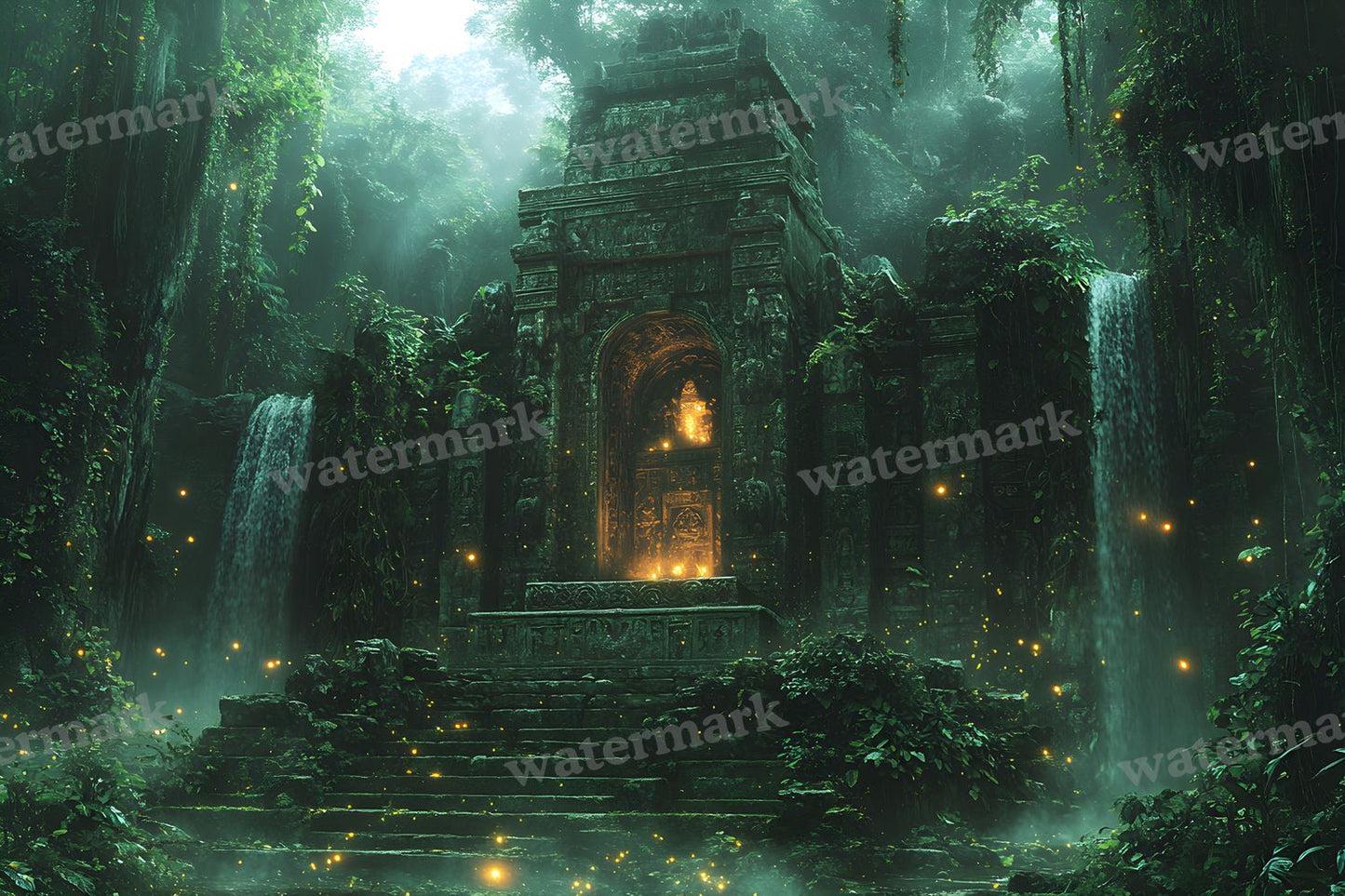 Amazonian Sacred Grove Backdrop Images