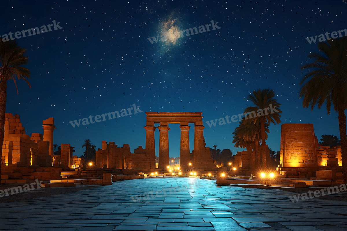 Ancient Egyptian Night Backdrop Images