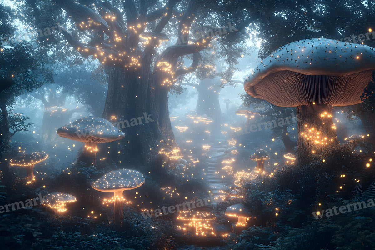 Ancient Fairytale Forest Backdrop Images