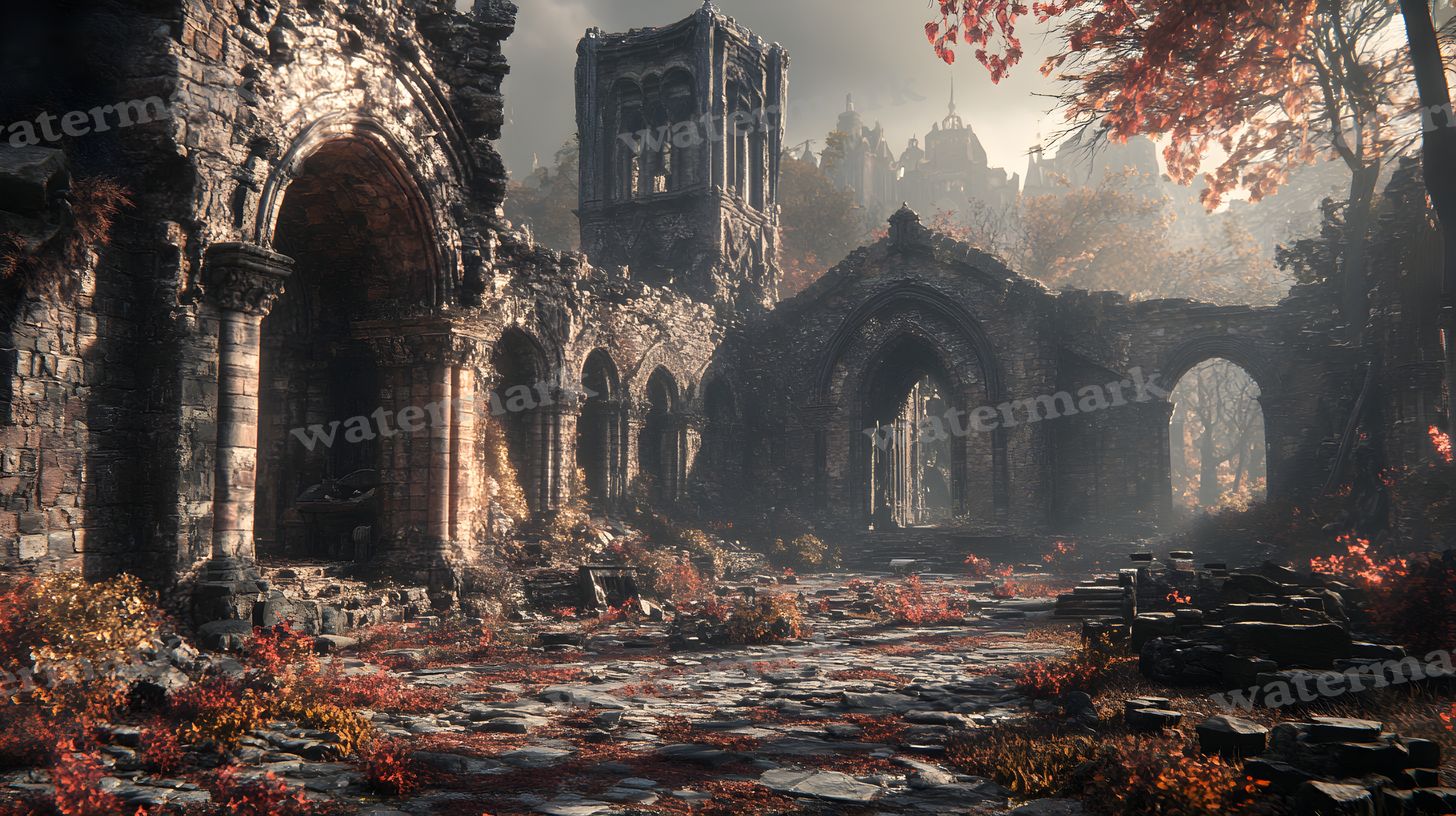 Ancient Ruins Backdrop Images