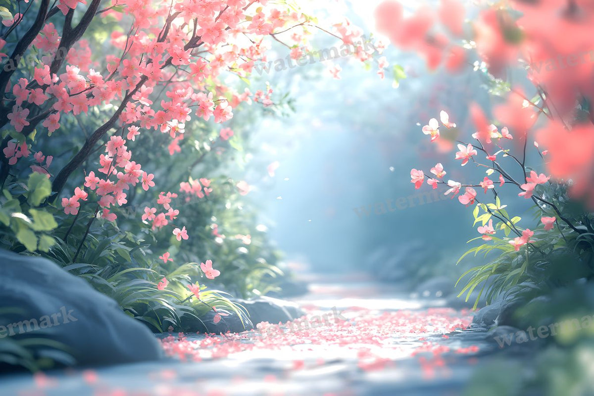Spring Blossom Escape Backdrop Images