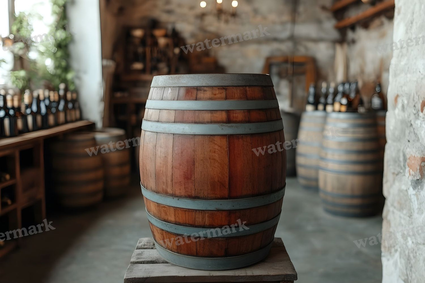 Whiskey Barrel Backdrop Images