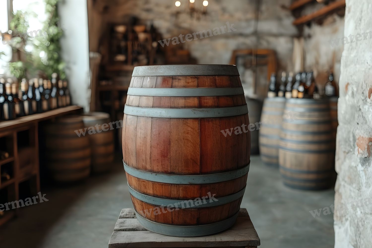 Whiskey Barrel Backdrop Images