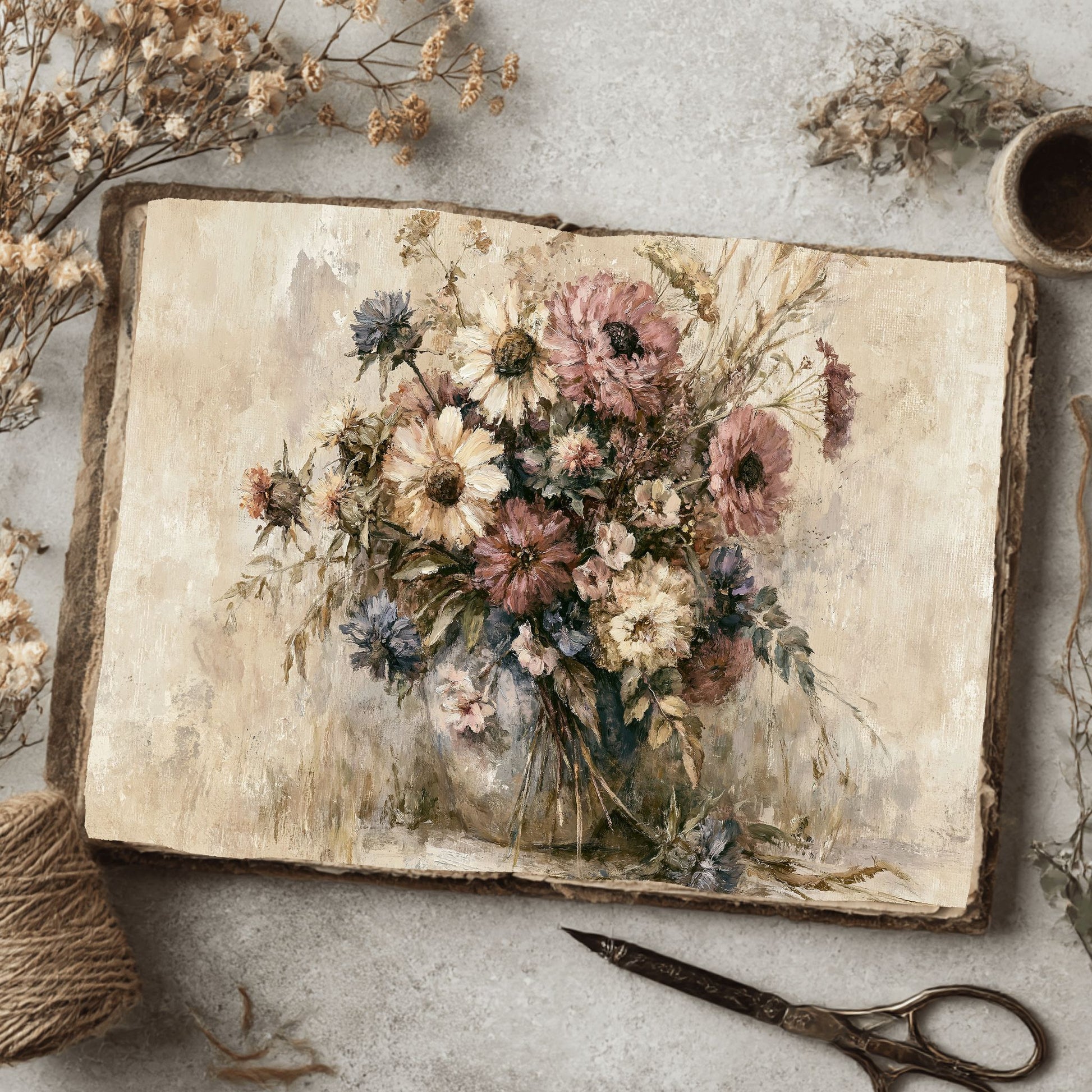 Wildflower Meadow Printable Paper