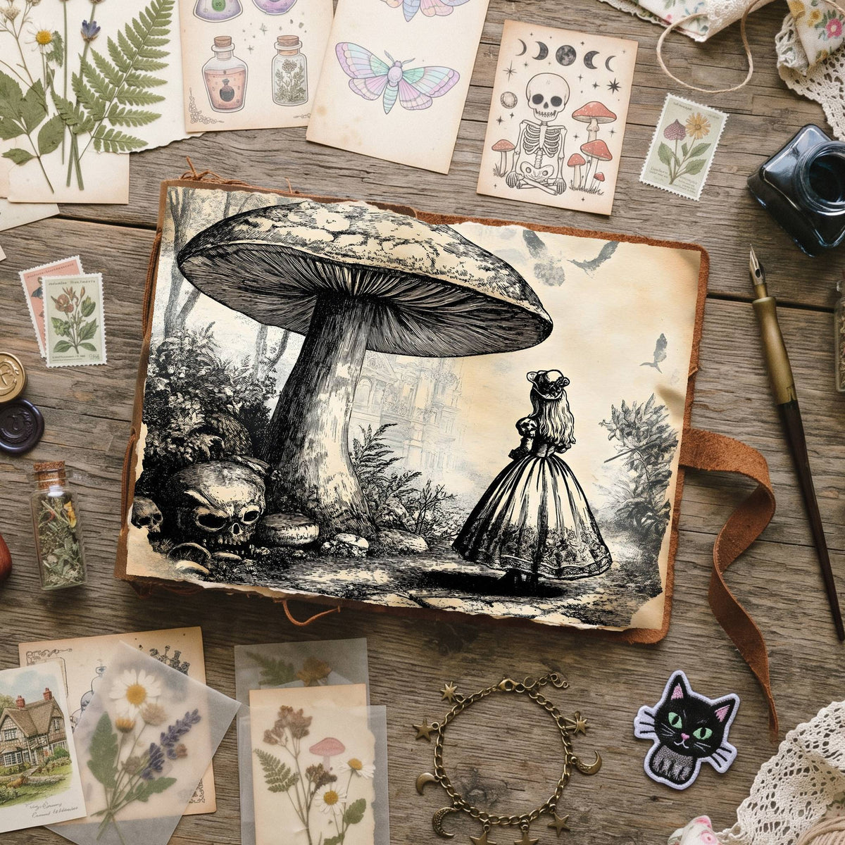 Alice In Wonderland Digital Papers