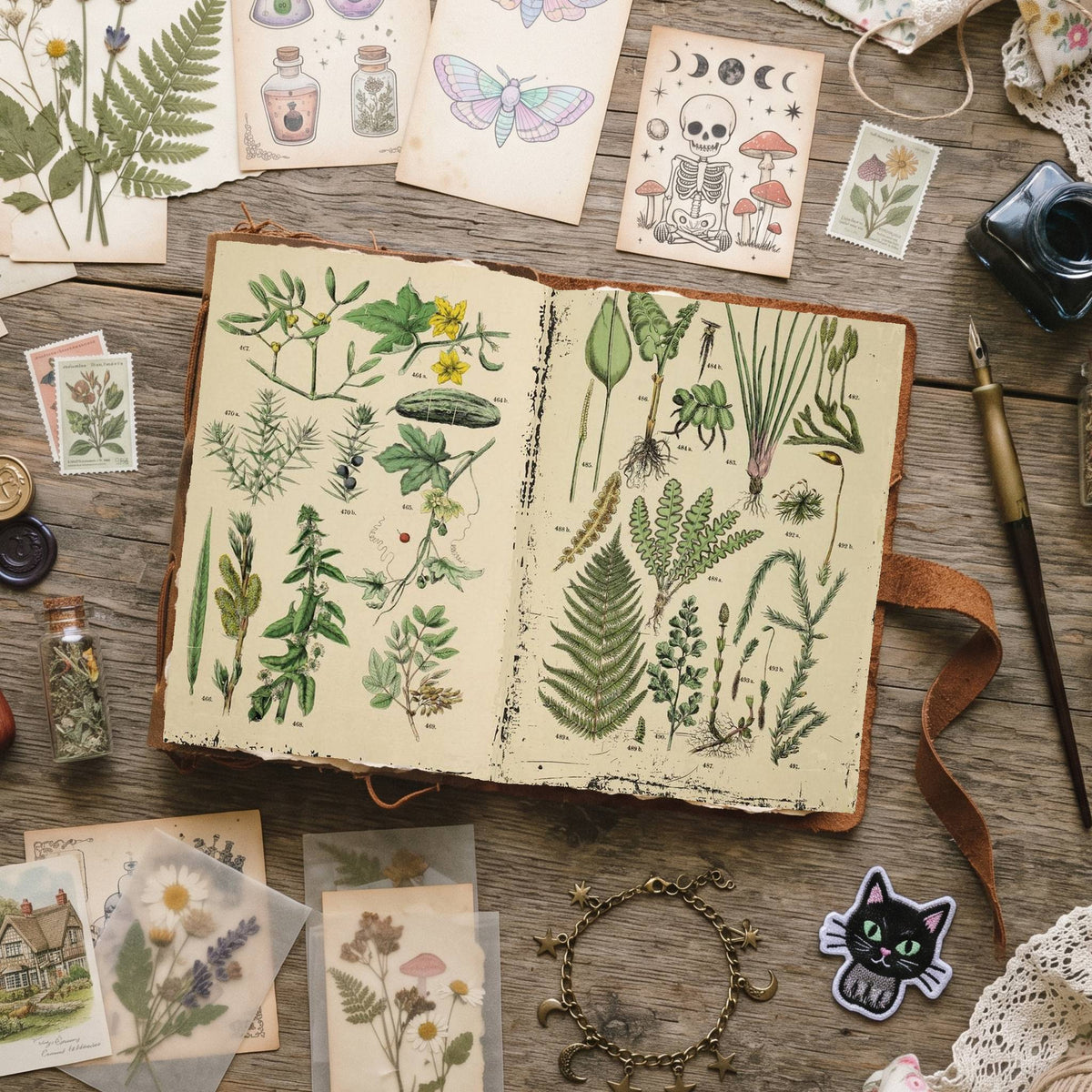 Botanical Digital Papers