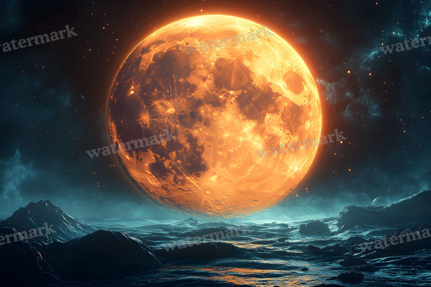 Celestial Space Backdrop Images