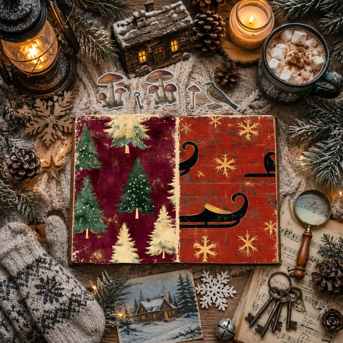 Christmas Digital Papers