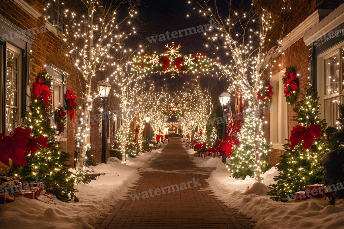 Classic Christmas Backdrop Images