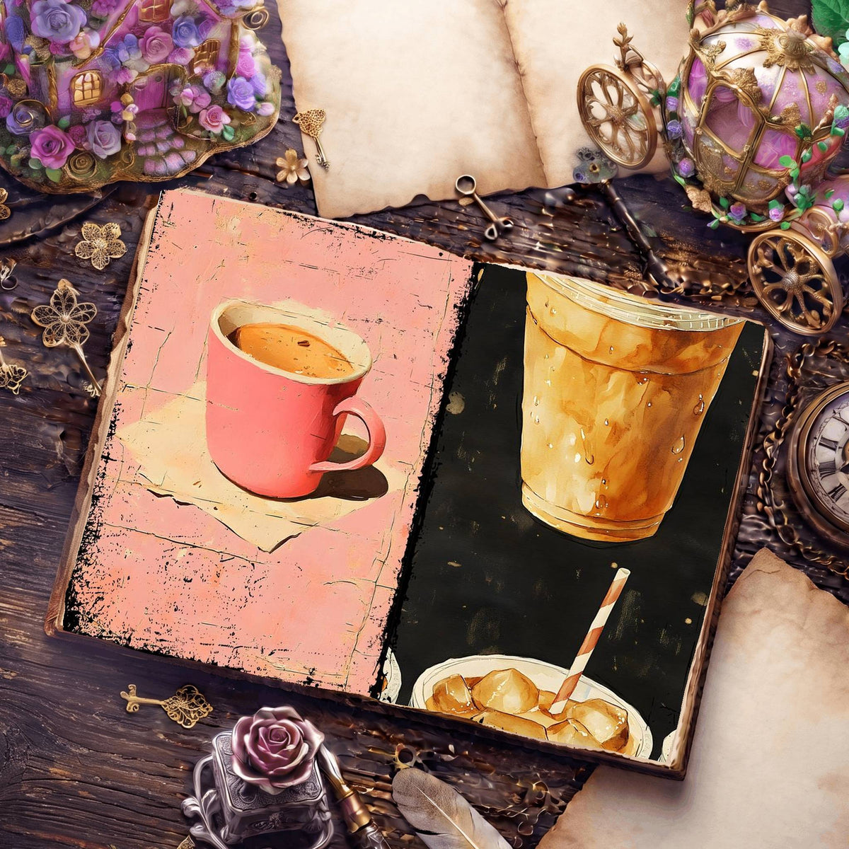 Coffee Digital Papers