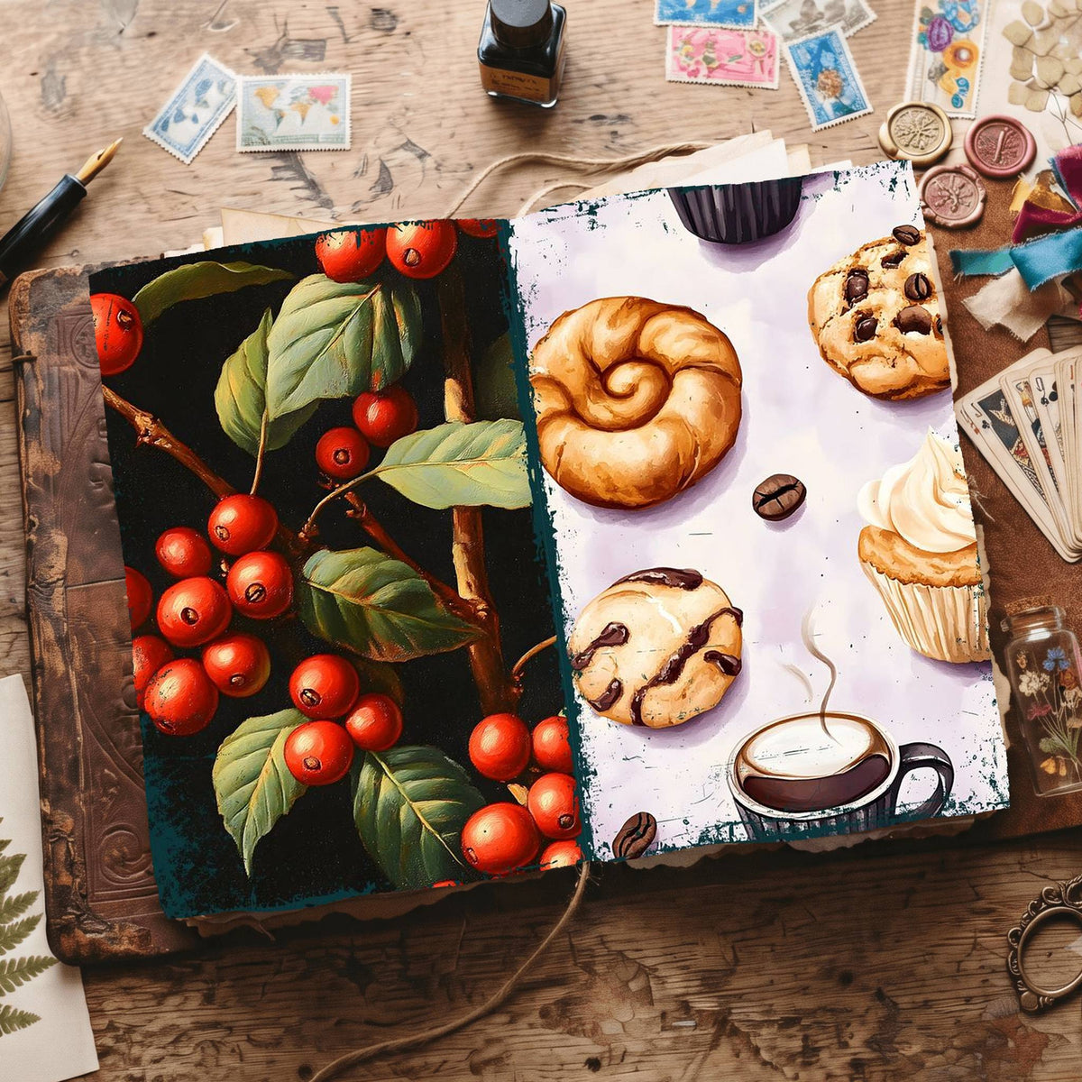 Coffee Digital Papers