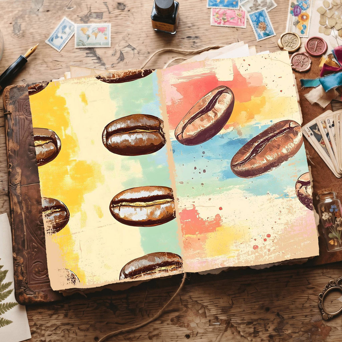 Coffee Digital Papers