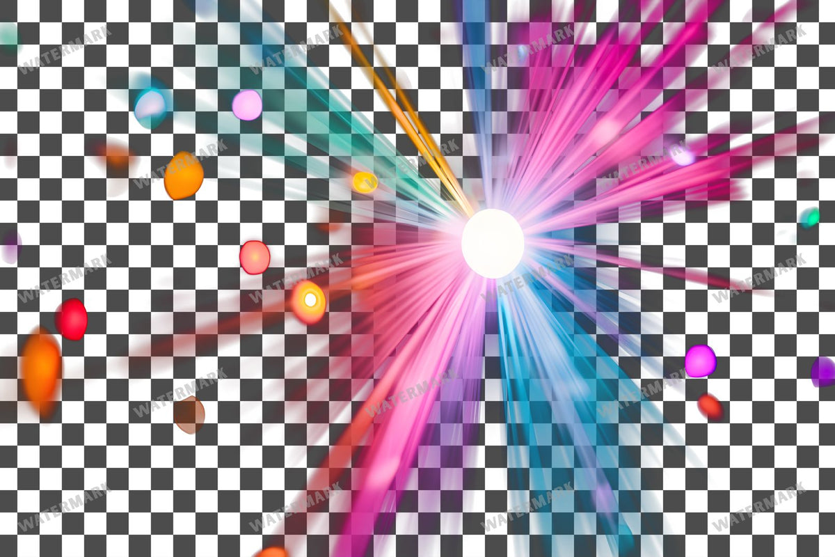 Disco Light Transparent Overlay Pngs