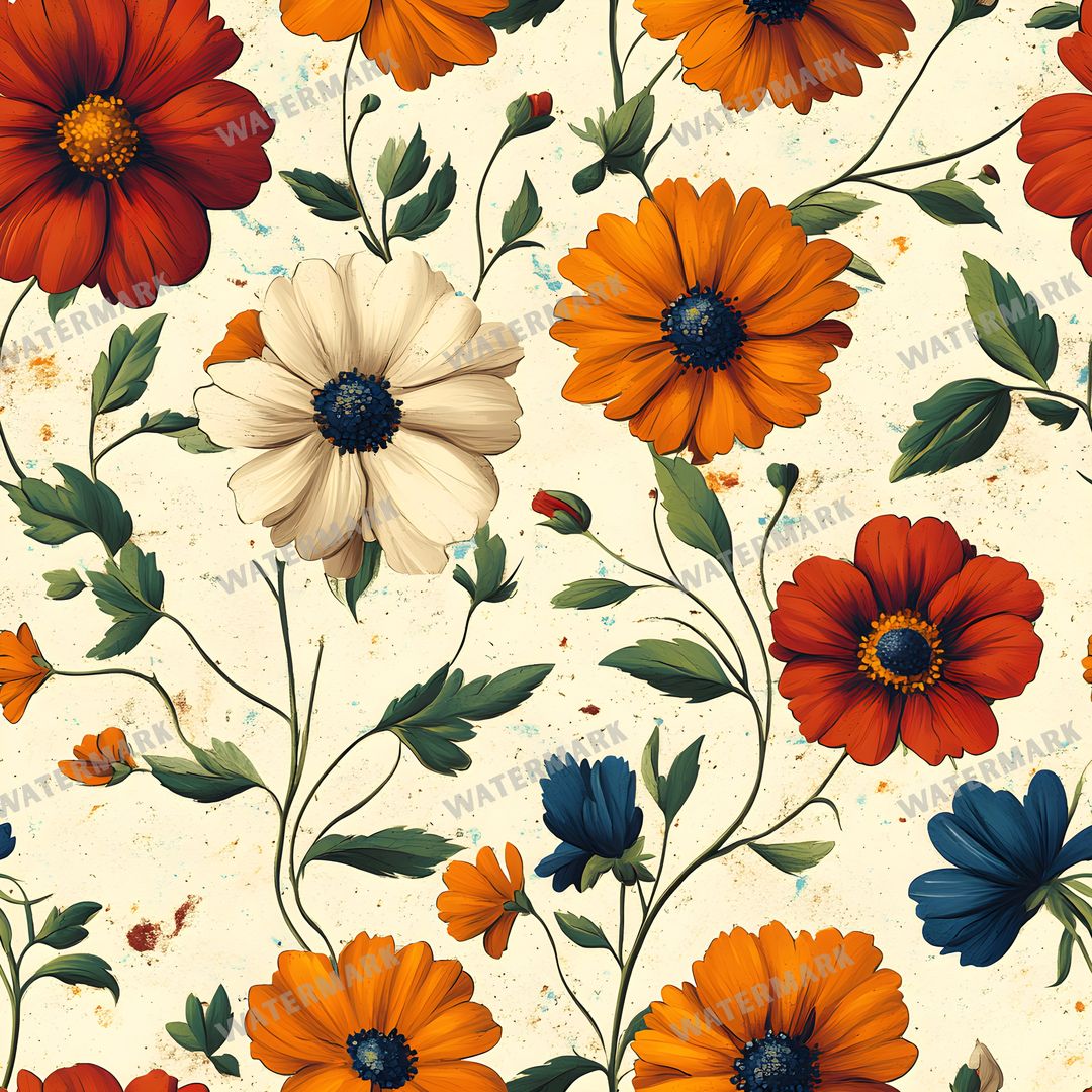 Floral Seamless Pattern