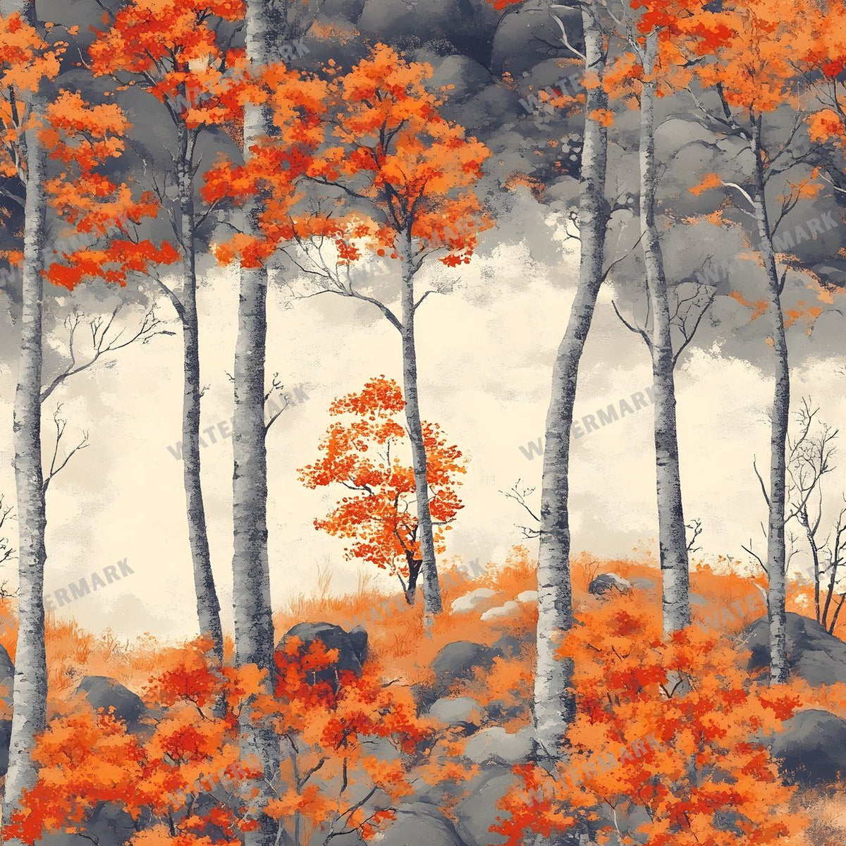 Forest Seamless Pattern