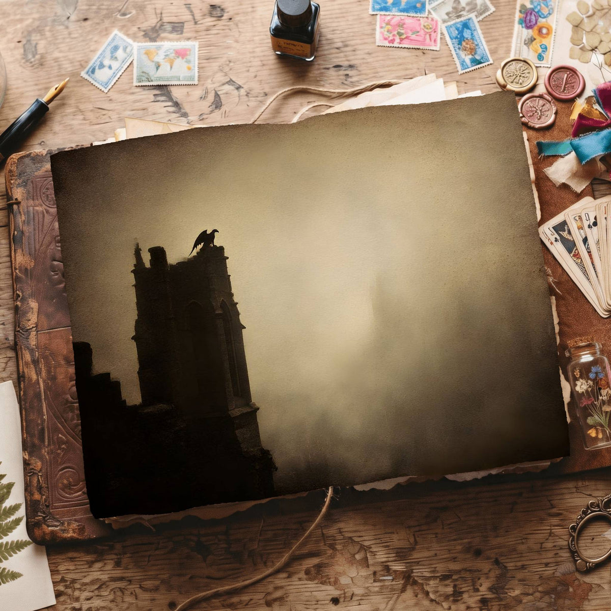 Gothic Digital Papers