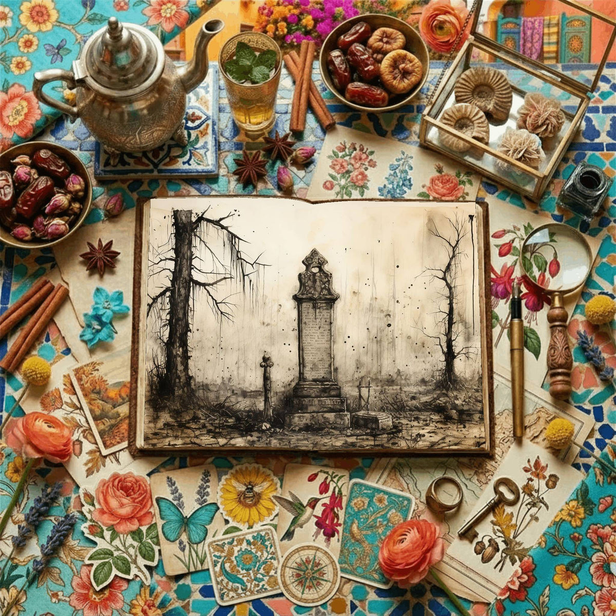 Gothic Digital Papers