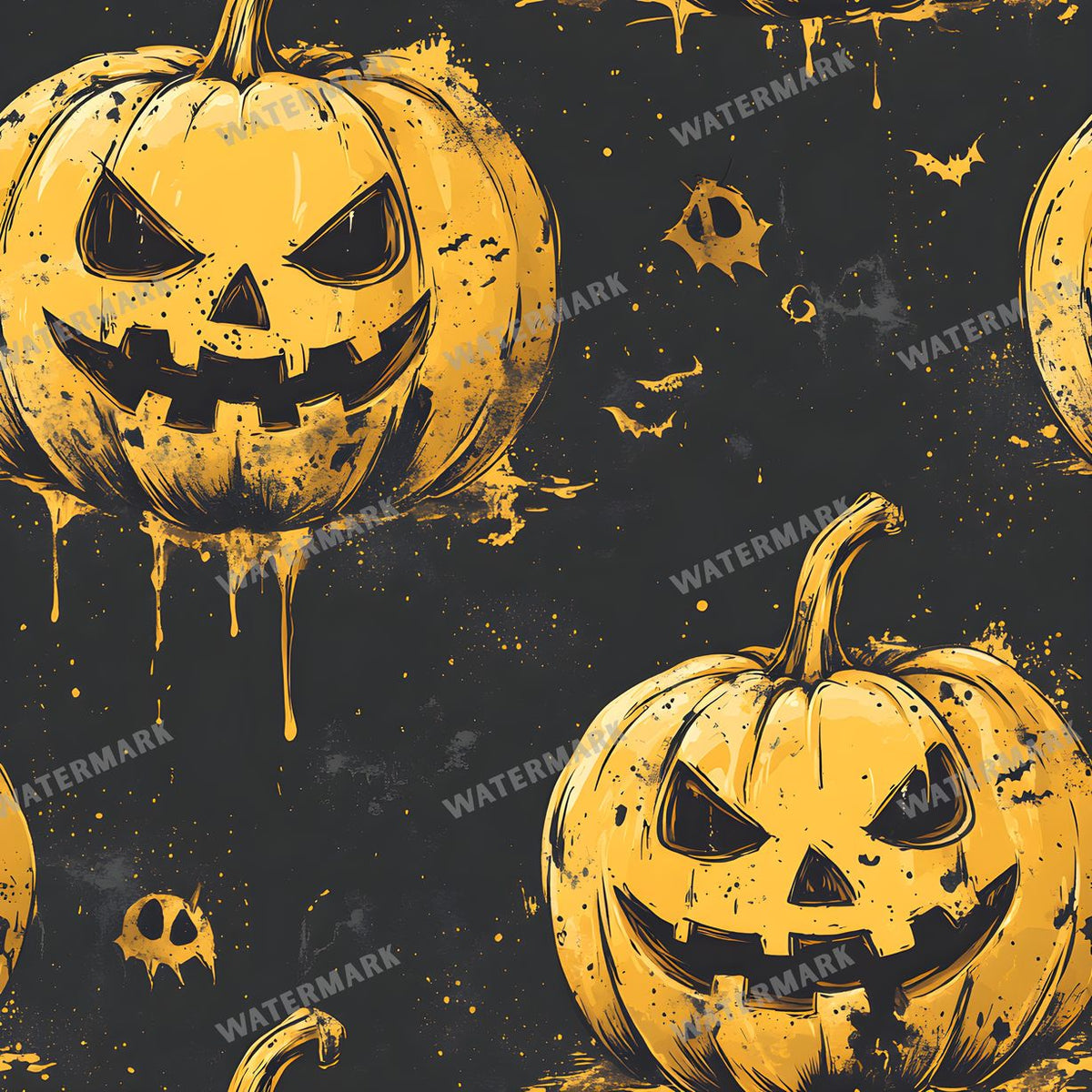 Halloween Seamless Pattern