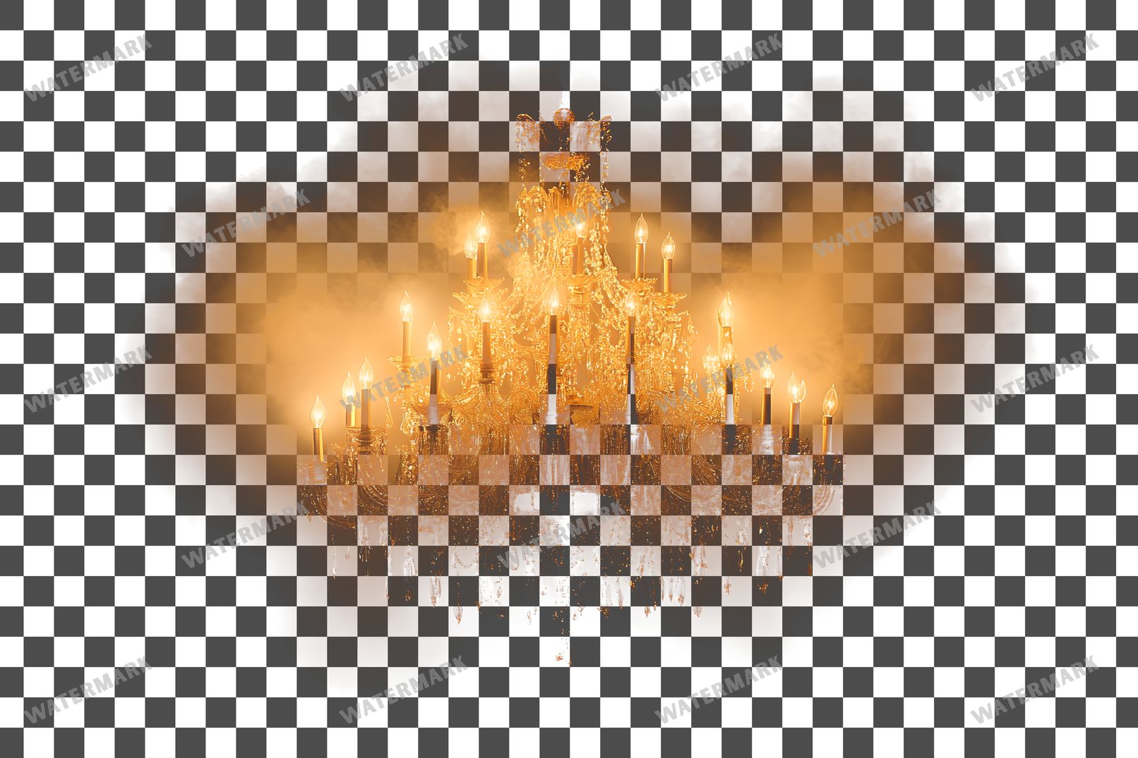 Warm Cozy Magical Disney Style Transparent Overlay Pngs
