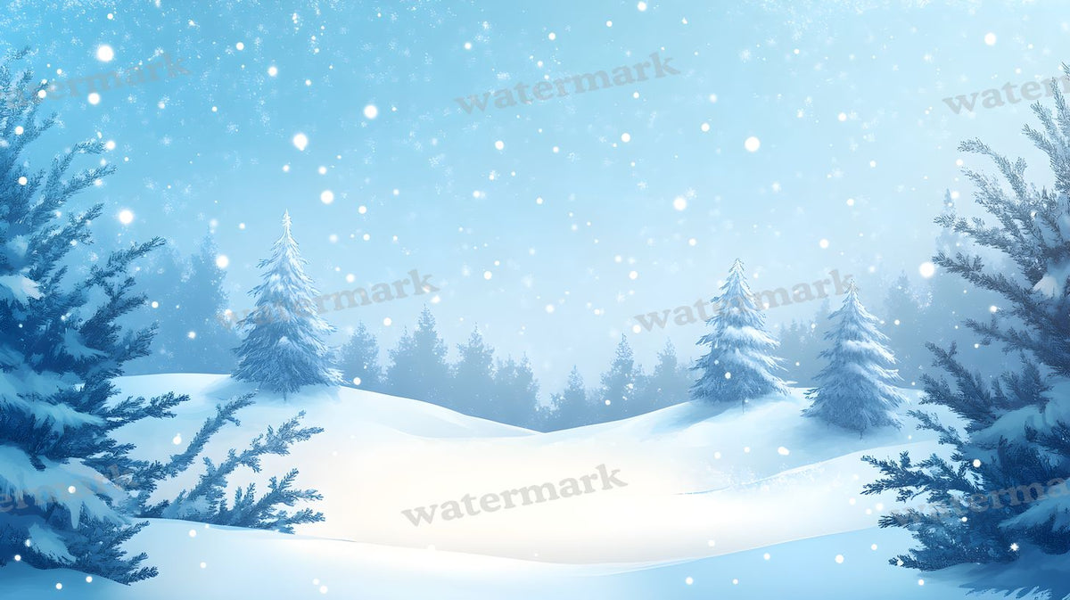 Winter Snow Backdrop Images