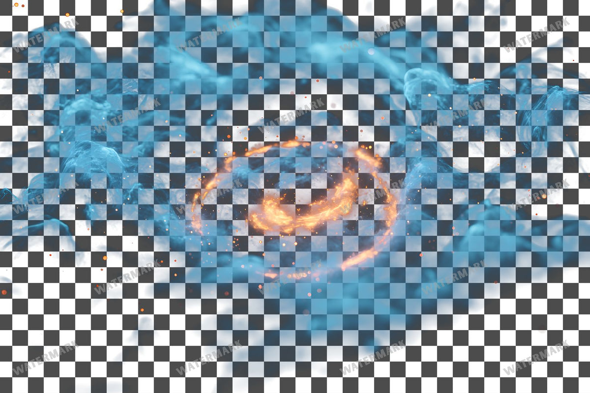 Witch Portal PNG overlay on a transparent checkered background, preview 25