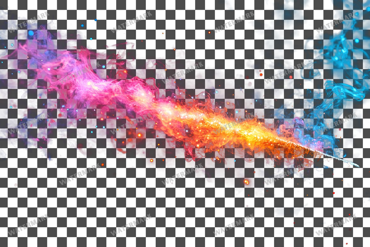 Witch Wand PNG overlay on a transparent checkered background, preview 25