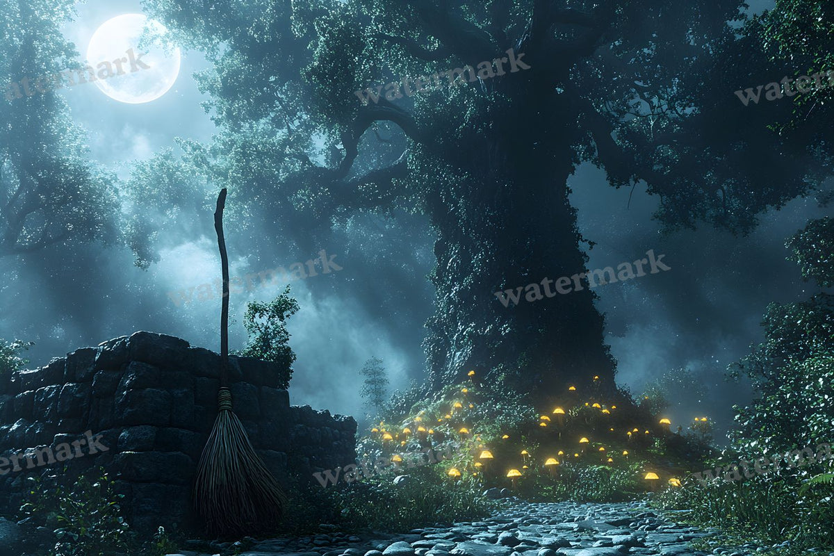 Witchbroom Resting Backdrop Images