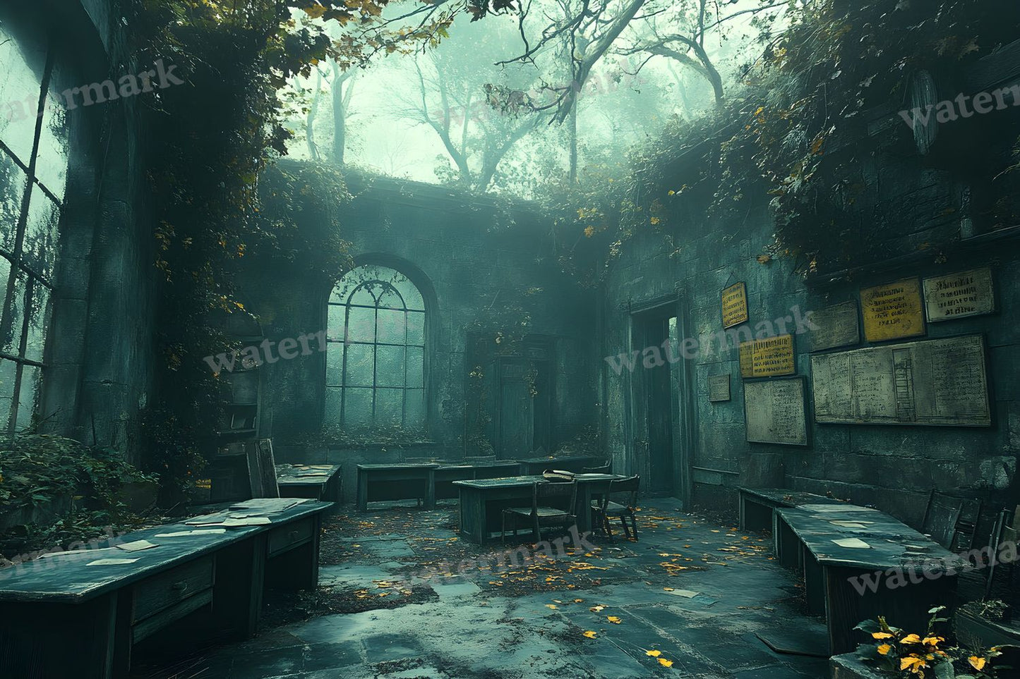 Wizarding Classroom Backdrop Images