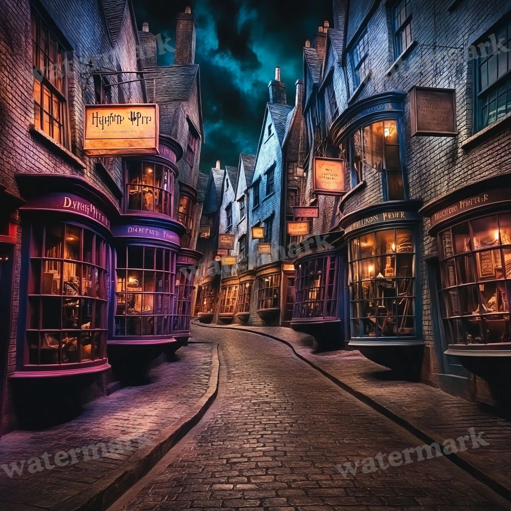 Wizarding School Backdrop Images