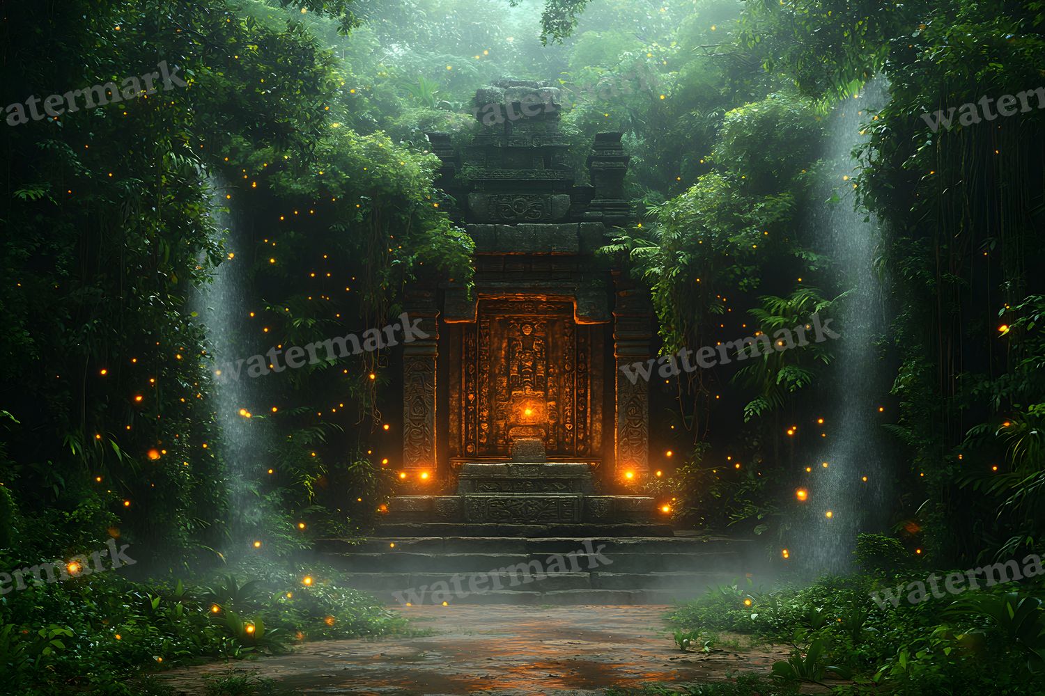 Amazonian Sacred Grove Backdrop Images