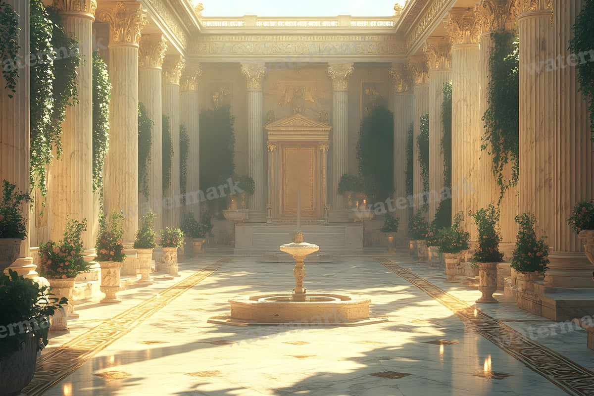 Ancient Roman Courtyard Backdrop Images