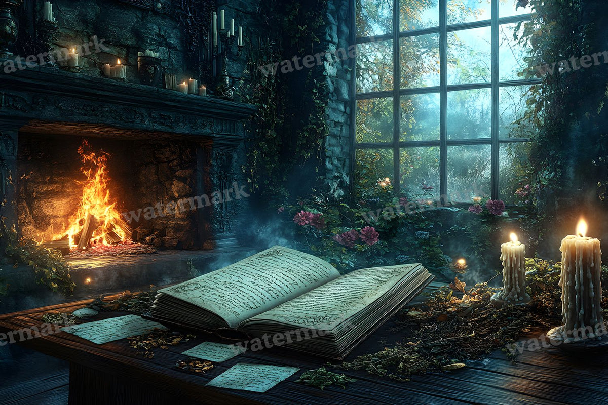 Ancient Witchgrimoire Backdrop Images