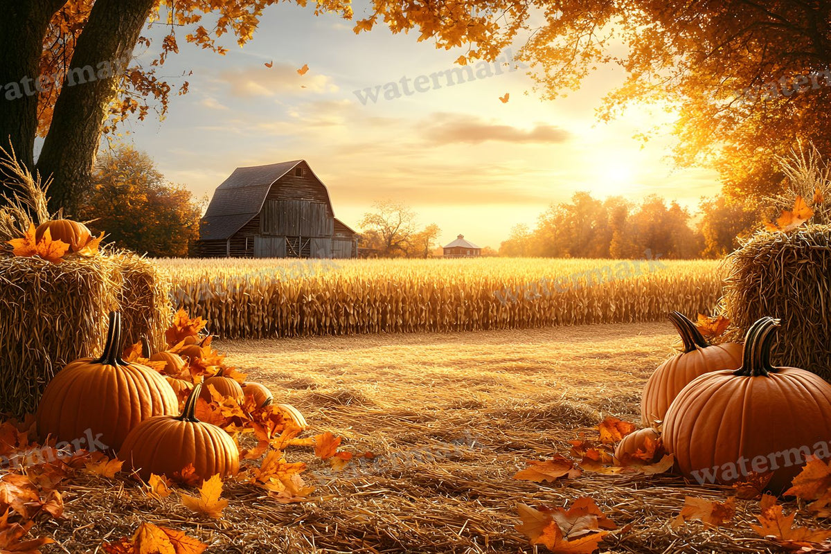 Autumn Harvest Backdrop Images