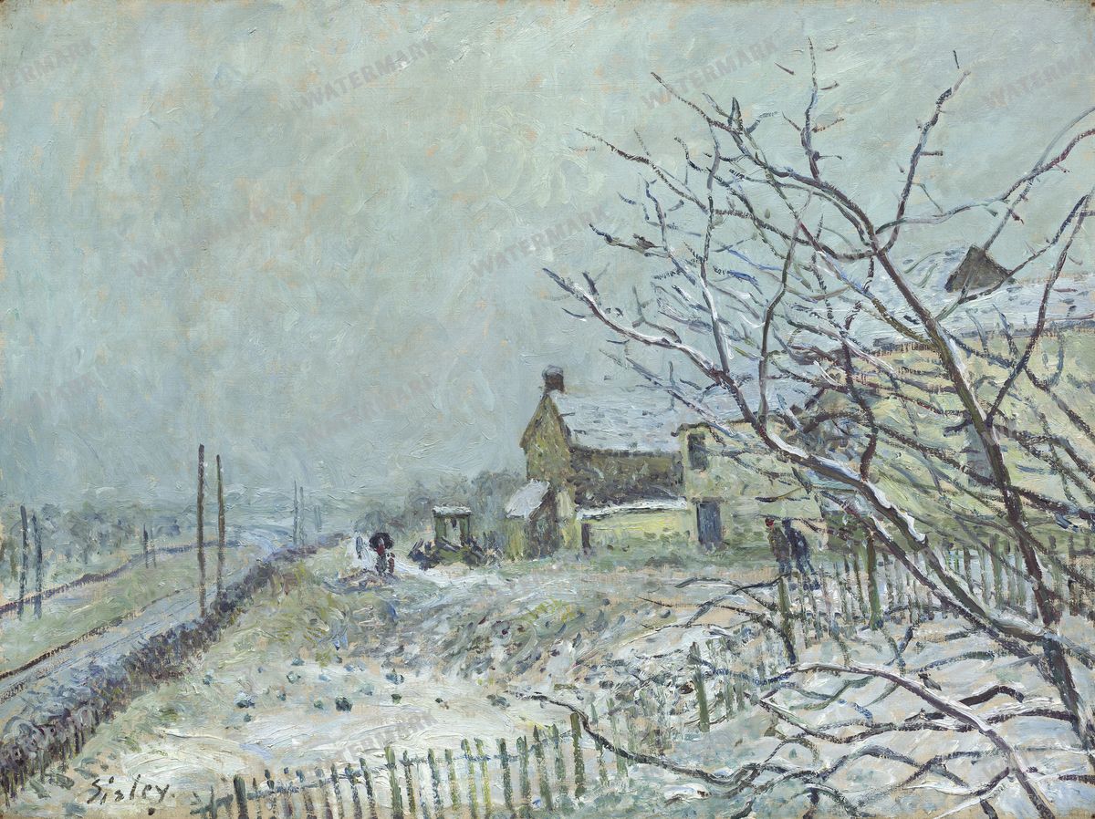 Alfred Sisley Vintage Paintings