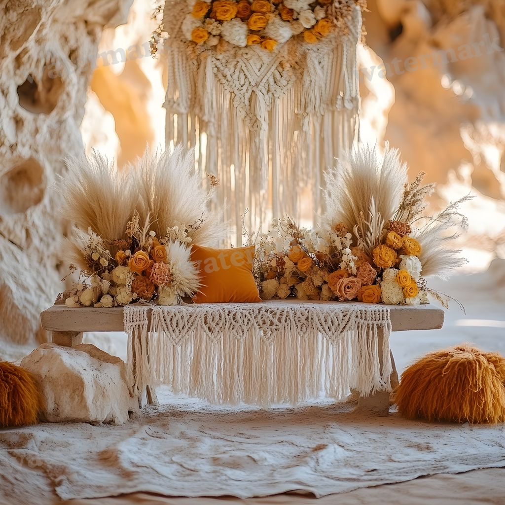 Bohemian Desert Backdrop Images