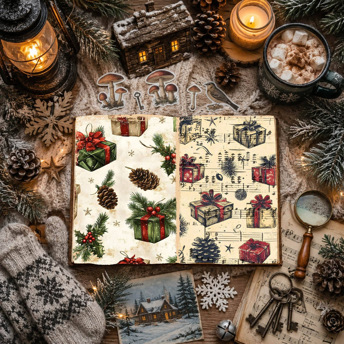 Christmas Digital Papers