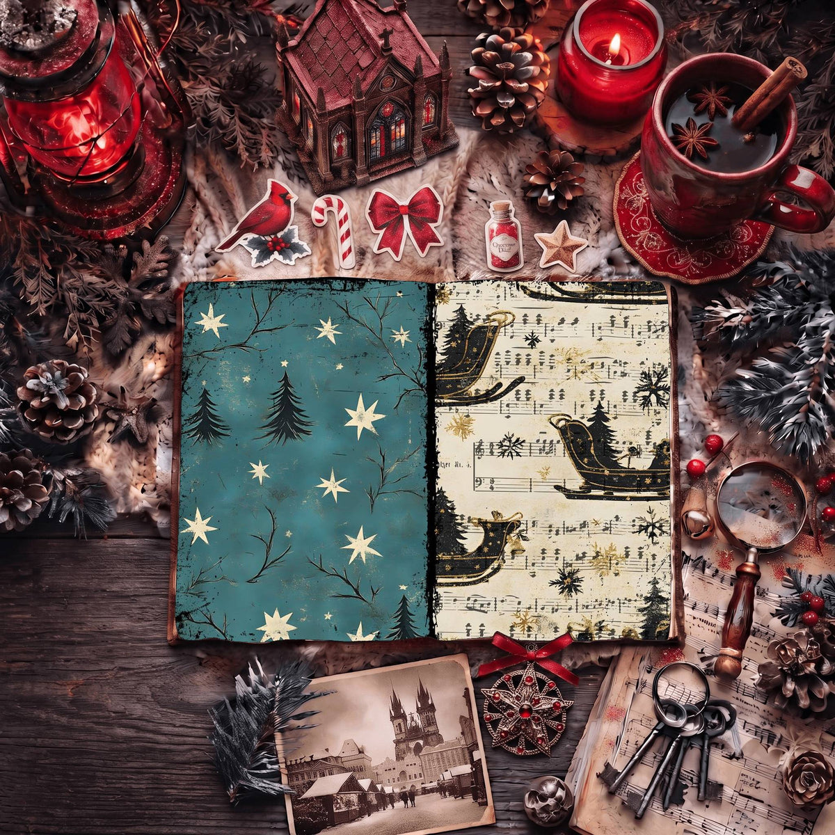 Christmas Digital Papers
