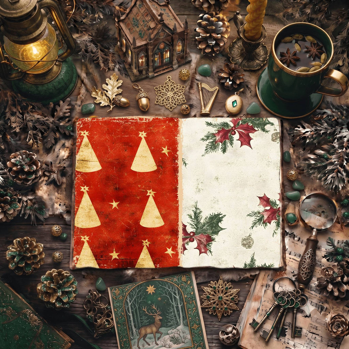 Christmas Digital Papers
