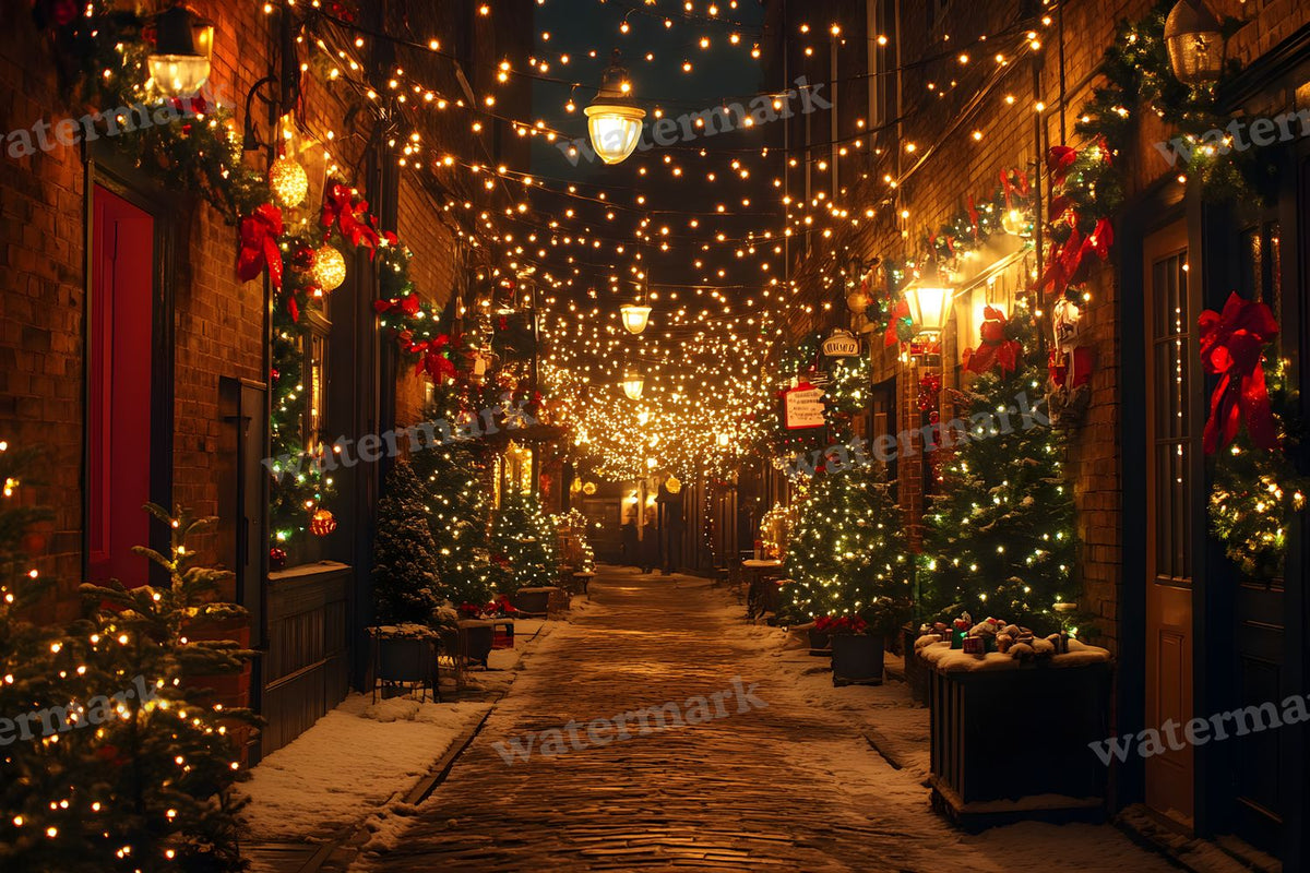 Classic Christmas Backdrop Images