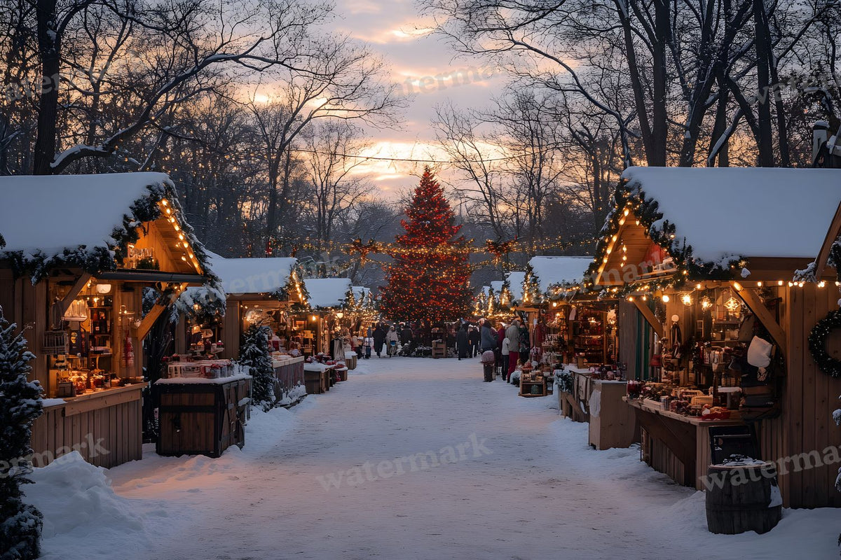 Classic Christmas Backdrop Images