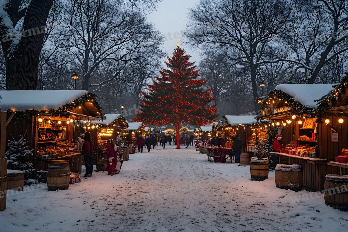 Classic Christmas Backdrop Images
