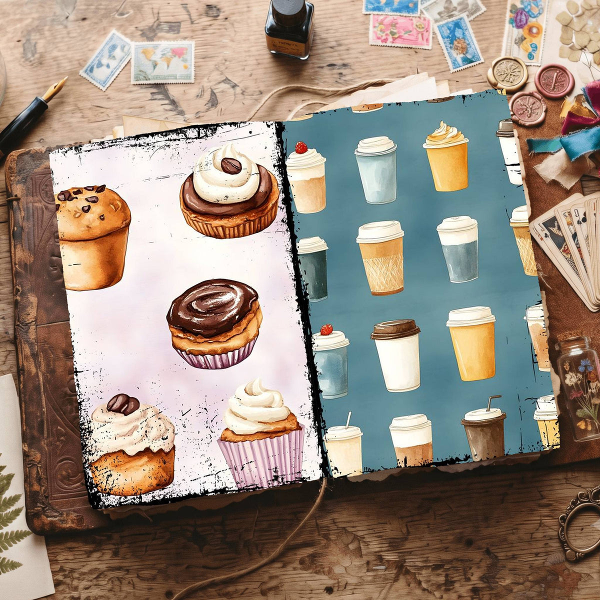 Coffee Digital Papers