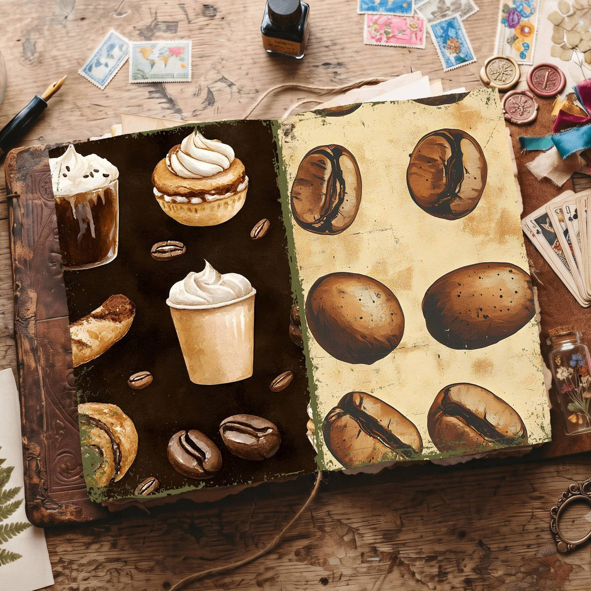 Coffee Digital Papers