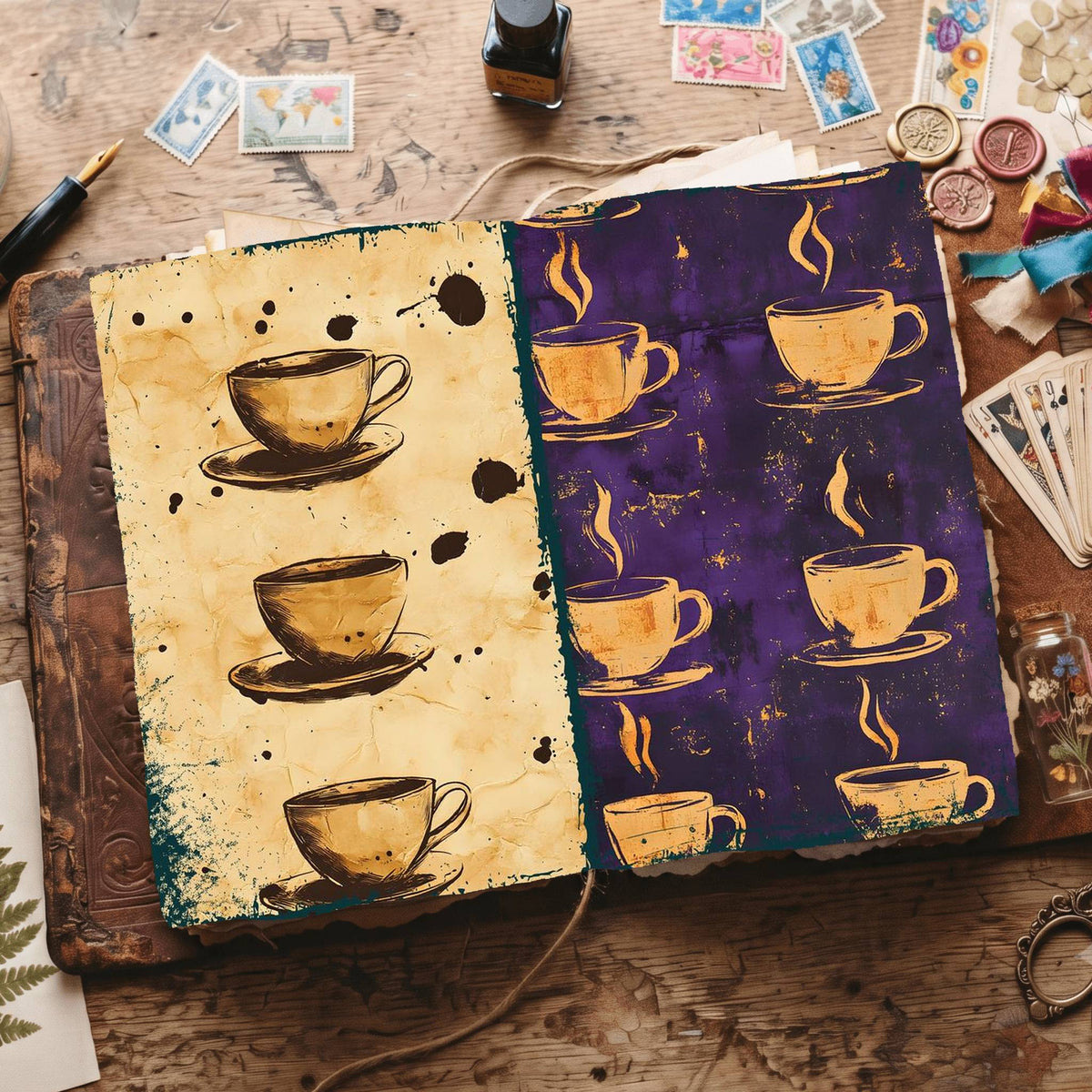 Coffee Digital Papers