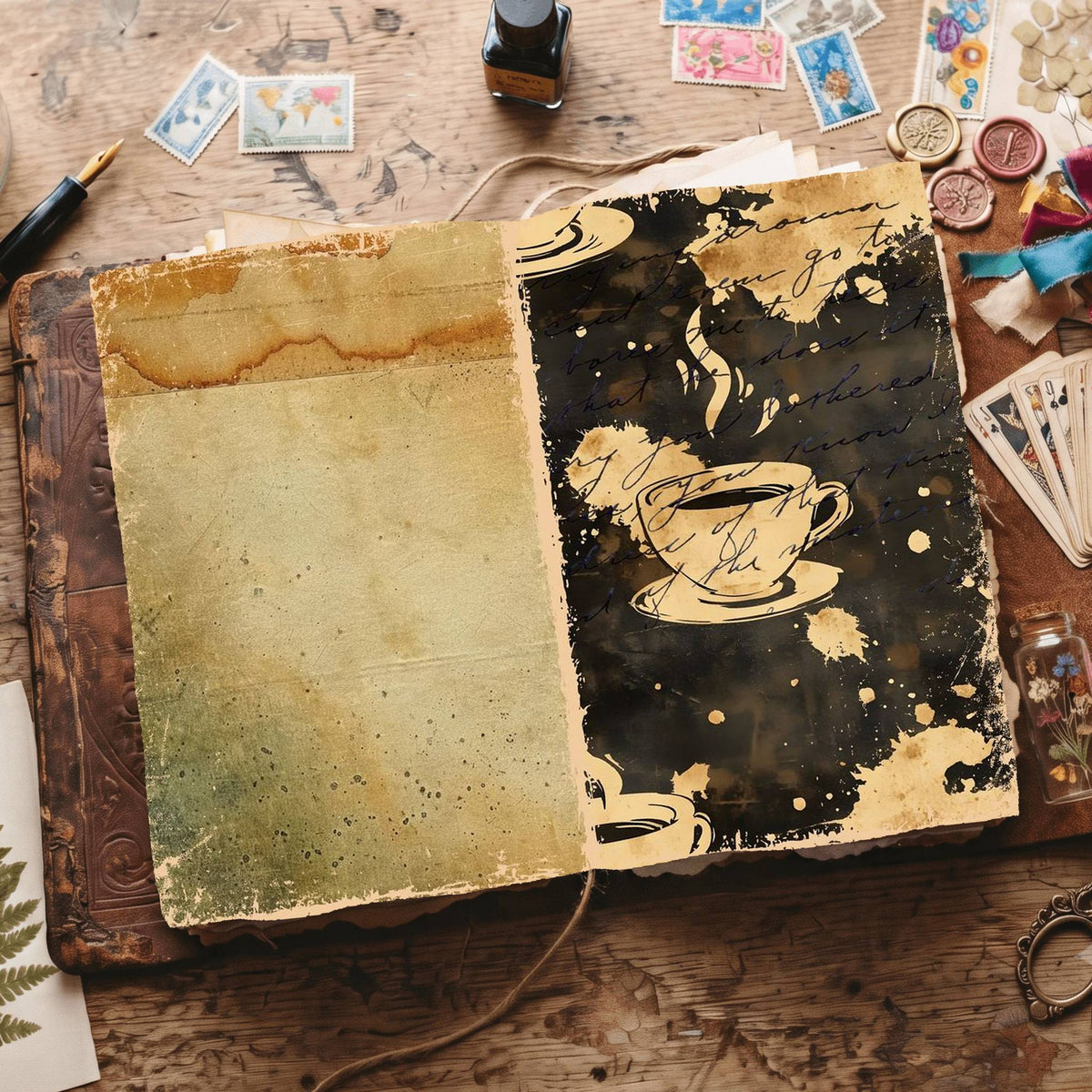 Coffee Digital Papers