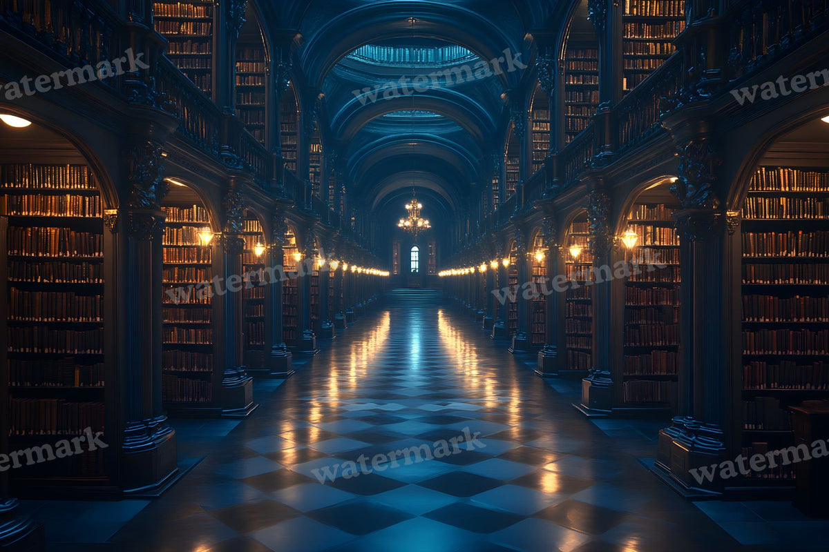 Dark Academia Study Backdrop Images