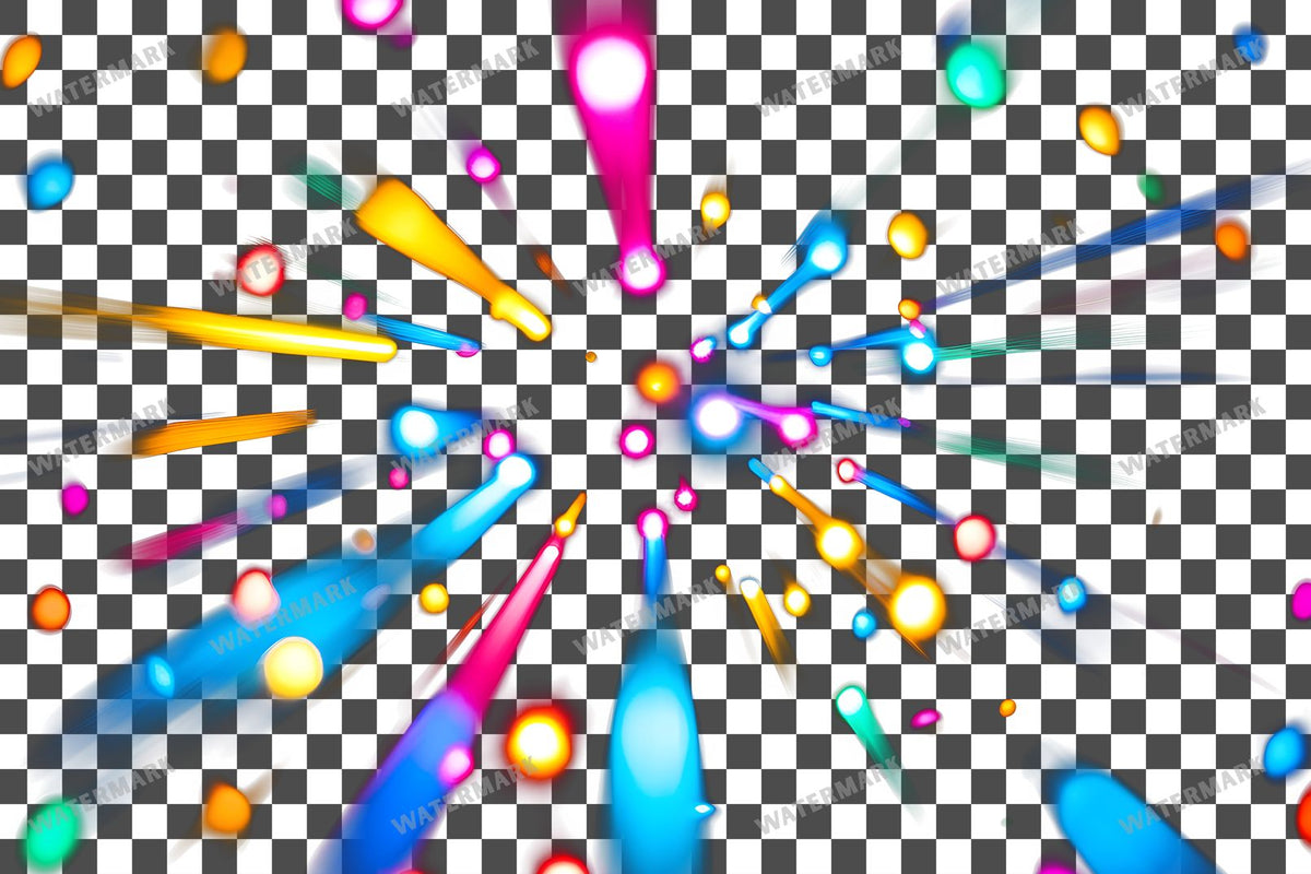 Disco Light Transparent Overlay Pngs