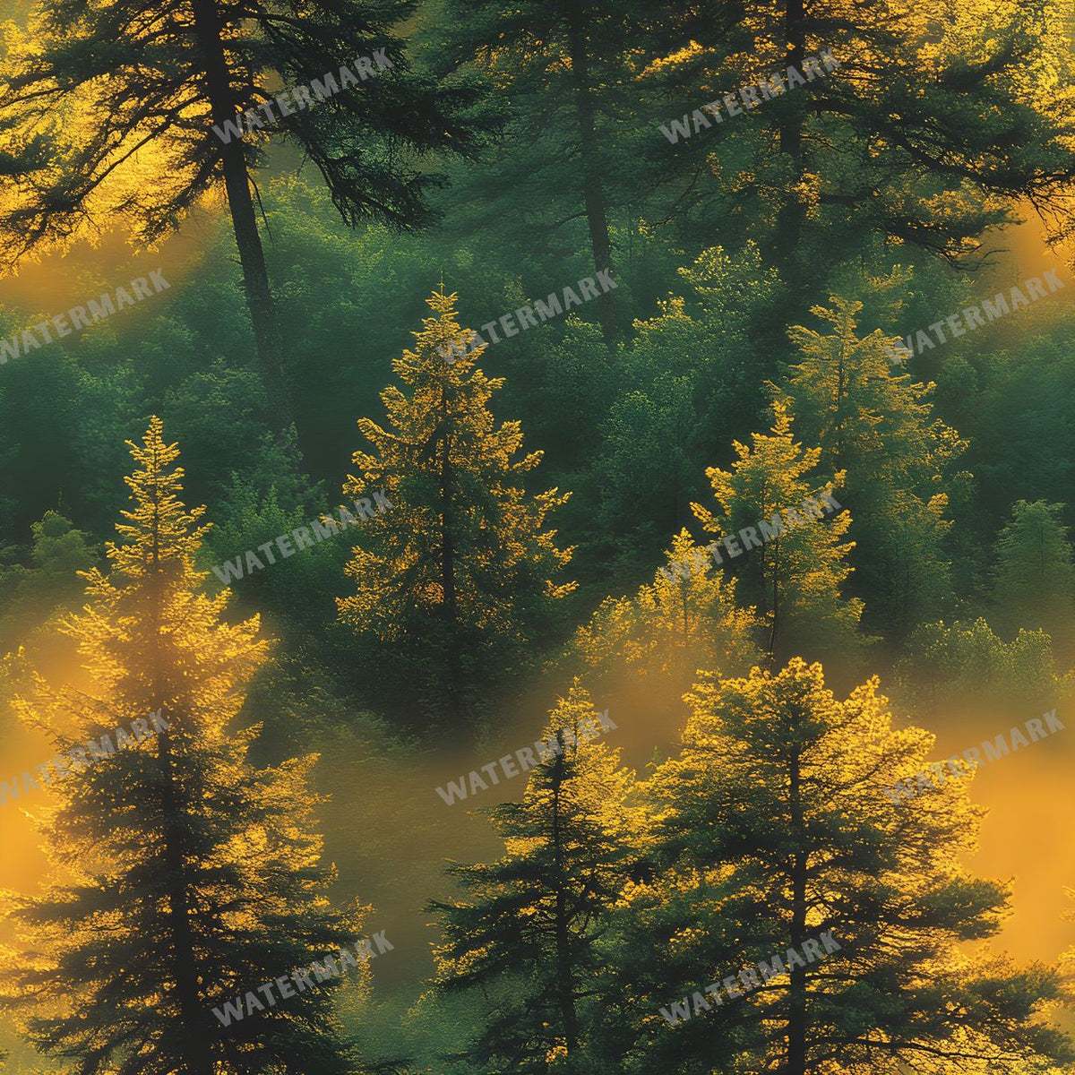 Forest Seamless Pattern